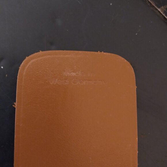 Leather Mountie RCMP book mark made in West Germany - Picture 7 of 13